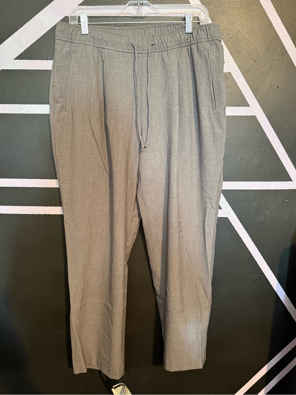 Old Navy Women's Taupe Drawstring Trousers